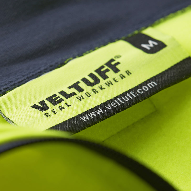 VELTUFF® Reflex Hi-Vis Sweatshirt - Inside Label
