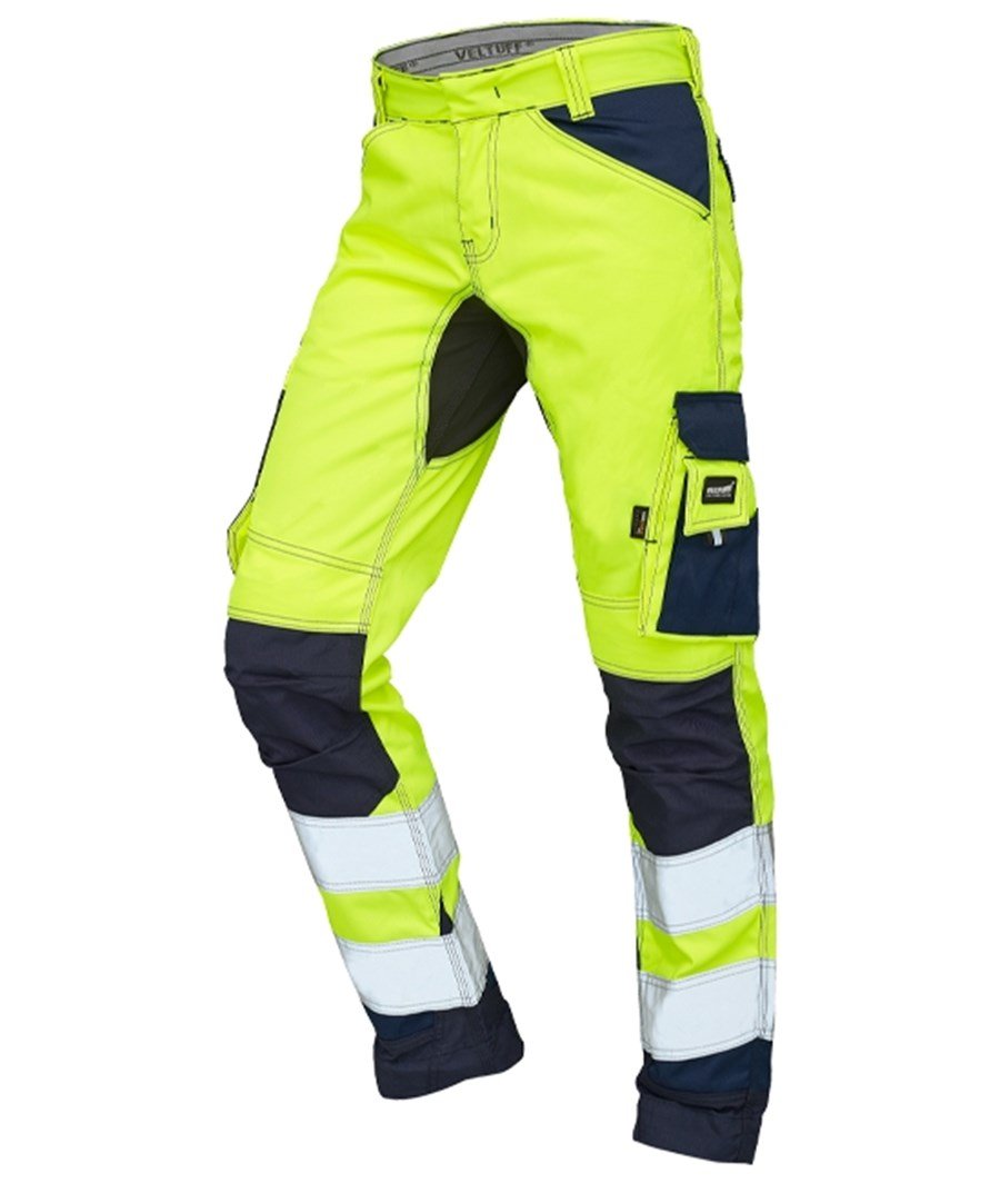 Hi Vis Thermal Waterproof Work Trousers Hi Vis Trousers Large