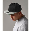 Flat Peak Snapback Baseball Cap