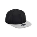Flat Peak Snapback Baseball Cap