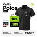 10x Cuillin Polo Shirt With Logo Bundle