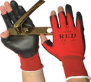 Flexlight Exposed Fingers PU Coated Gloves
