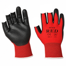 Flexlight Exposed Fingers PU Coated Gloves
