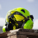 Safety Helmet With Visor