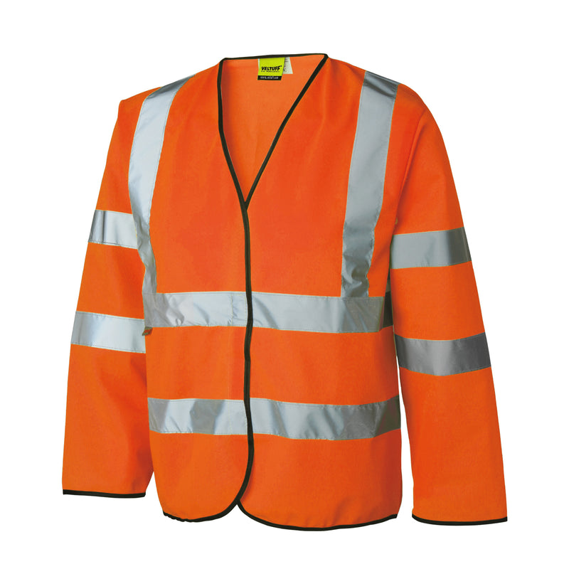 Reflex Hi-Vis Long Sleeved Safety Vest