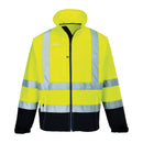 Hi-Vis Contrast Softshell Jacket