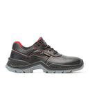Sicilia S3 Black Water-Repellent Leather Low Shoe