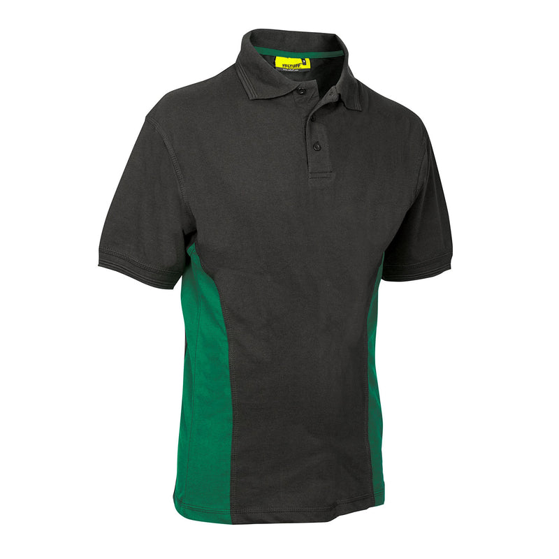 Green work polo shirts hotsell