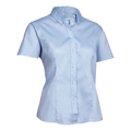 Park Lane Ladies Short-Sleeved Oxford Blouse