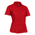 Park Lane Ladies Short-Sleeved Oxford Blouse