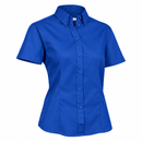 Park Lane Ladies Short-Sleeved Oxford Blouse