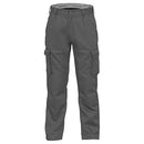 Grey Cargo Pocket Work Trousers