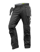 Stretch Trousers with Hanging Pockets