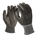 Black PU-Coated Nylon Gloves