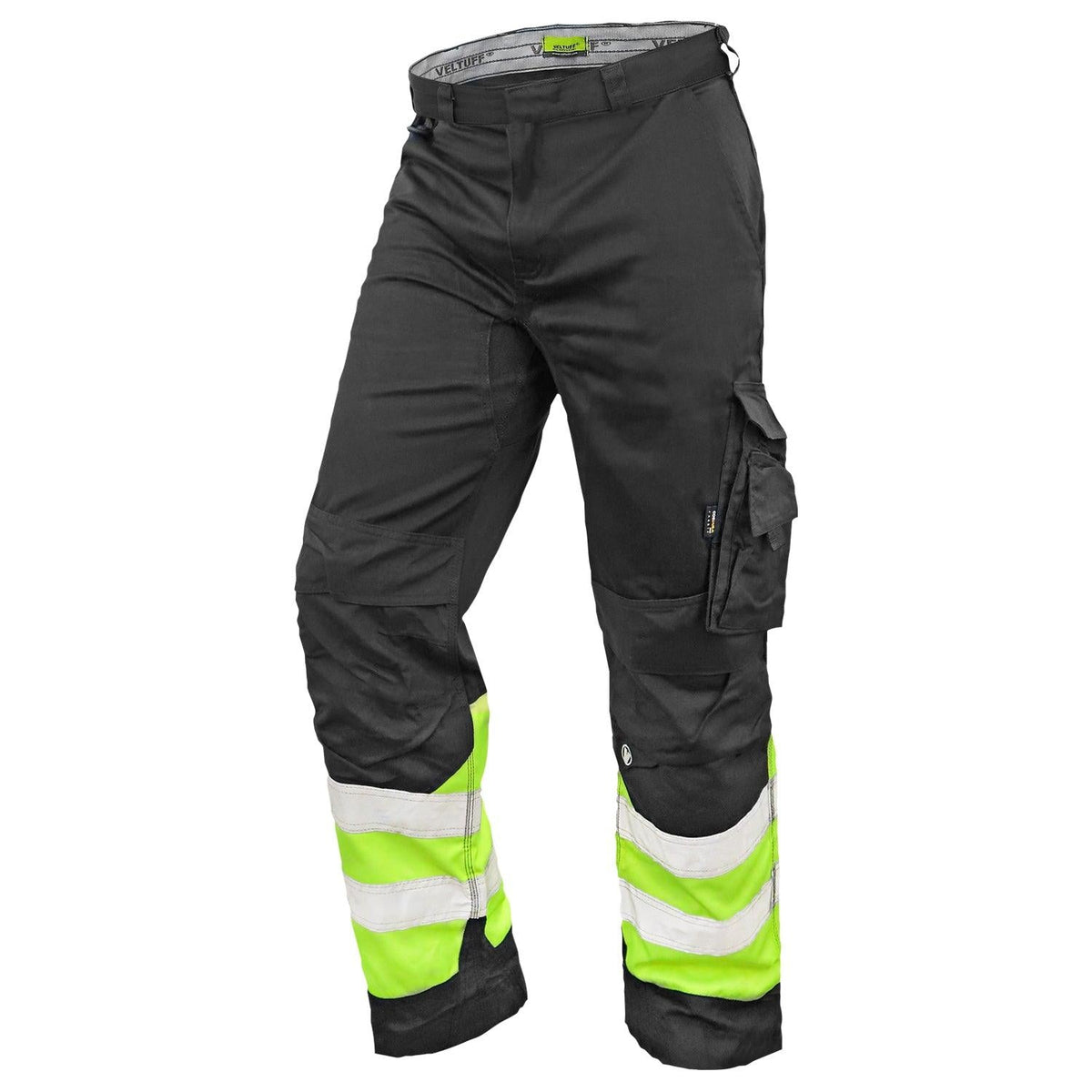 Hi-Vis Cargo Pocket Trousers | VELTUFF® Workwear UK
