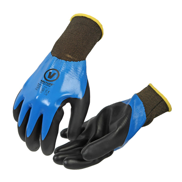 Nitrile Double Dipped Coated Gloves