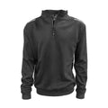VELTUFF® Duratex™ Sports 1/4 Zip Sweatshirt - Black