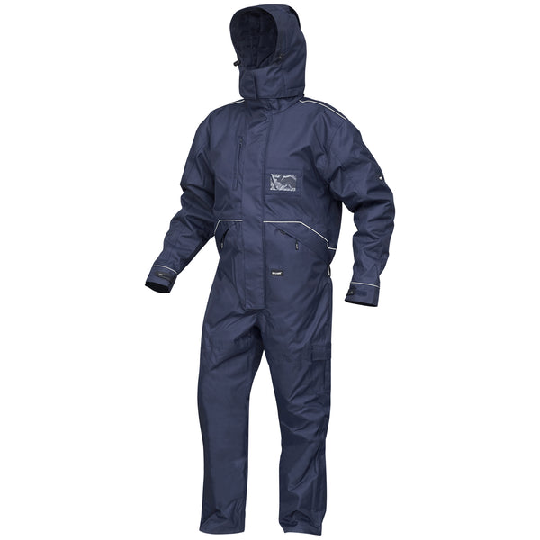 VELTUFF® Quilted Waterproof Winter Coverall -  Navy