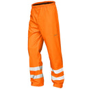 VELTUFF® Hi-Vis Waterproof Overtrousers - Orange