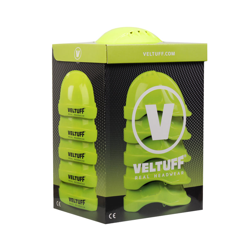 VELTUFF® Zafe Deluxe Safety Helmet - 5 Set Box