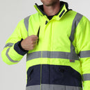 Scandinavian Hi-Vis Two-Tone Waterproof Jacket