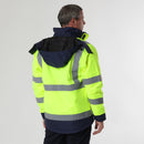 Scandinavian Hi-Vis Two-Tone Waterproof Jacket