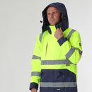 Scandinavian Hi-Vis Two-Tone Waterproof Jacket