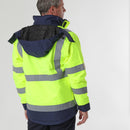 Scandinavian Hi-Vis Two-Tone Waterproof Jacket