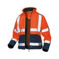 VELTUFF® Hi-Vis Fleece Jacket - Orange/Navy