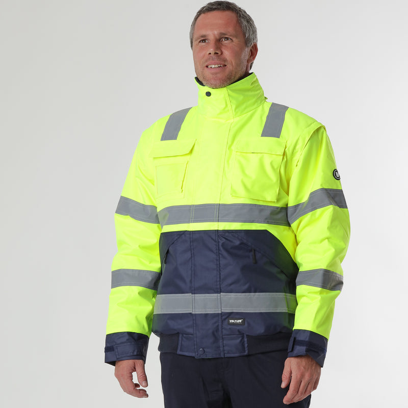 Reflex Hi-Vis Pilot Jacket | VELTUFF® Workwear UK