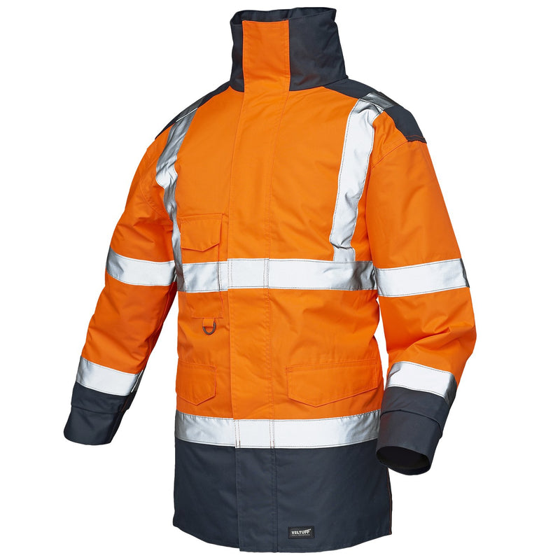 Reflex Hi-Vis Waterproof Jacket | VELTUFF® Workwear UK