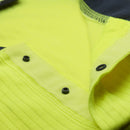 VELTUFF® Reflex Hi-Vis T-Shirt - Neck Buttons