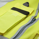 VELTUFF® Reflex Deluxe Hi-Vis Vest - Phone Pocket