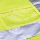 VELTUFF® Reflex Deluxe Hi-Vis Vest - ID Badge Pocket 