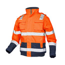 VELTUFF® Reflex Hi-Vis Pilot Jacket - Orange/Navy