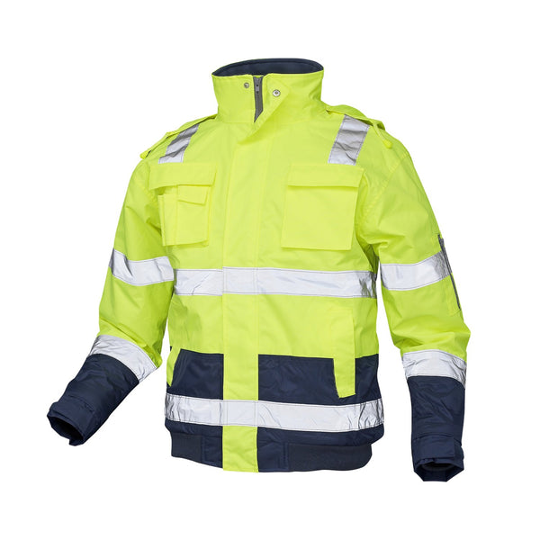 Ergodyne Men's 2X-Large Orange High Visibility Reflective Bomber Jacket with Zip-Out Fleece 8381 - The Home Depot Ergodyne Men's 2X-Large Orange High Visibility Reflective Bomber Jacket with Zip-Out Fleece 8381 - The Home Depot