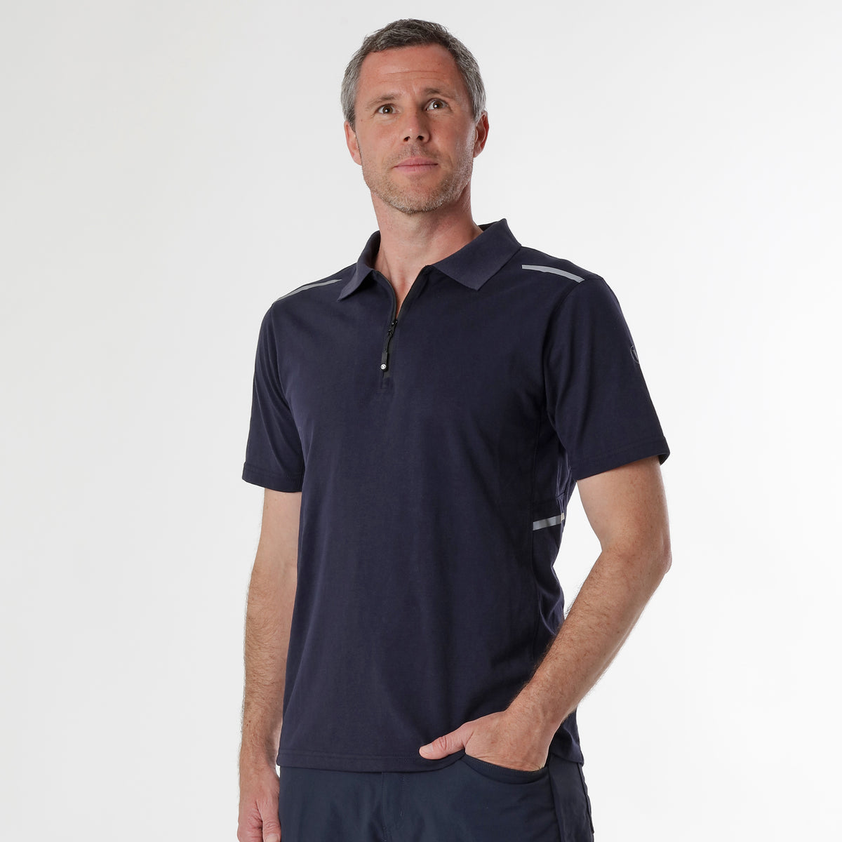 Sports 1/4 Zip Polo Shirt | VELTUFF® Workwear UK