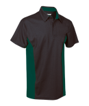 VELTUFF® Two Tone Cuillin Polo Shirt - Black/Green