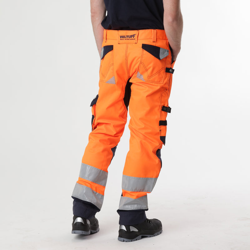 Snickers AllroundWork Stretch Trousers with Holster Pockets Steel Grey   Tradeworx Online