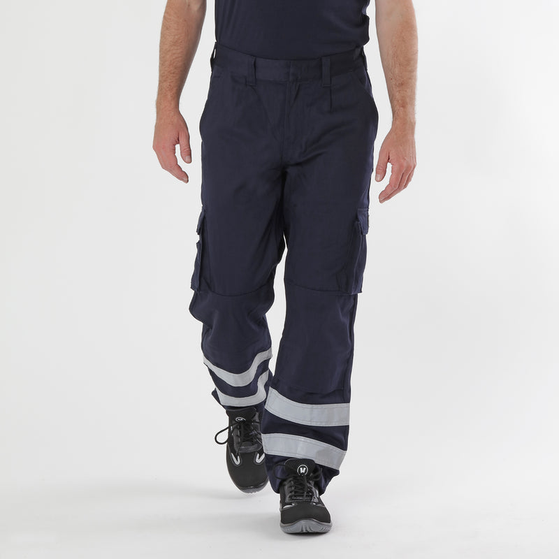 Hard Yakka Reflective Stretch Canvas Cargo Pant (Y02855) – Workwear Direct